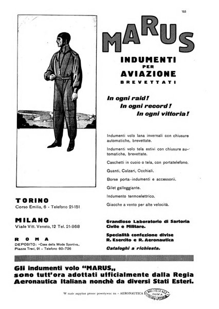 L'aeronautica rivista mensile internazionale illustrata