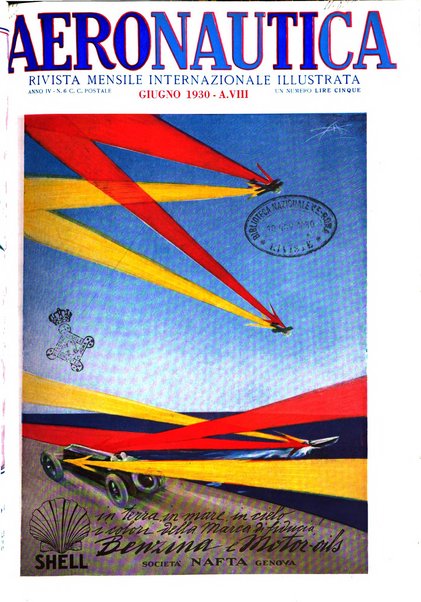 L'aeronautica rivista mensile internazionale illustrata