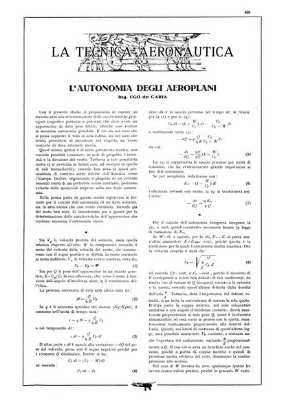 L'aeronautica rivista mensile internazionale illustrata