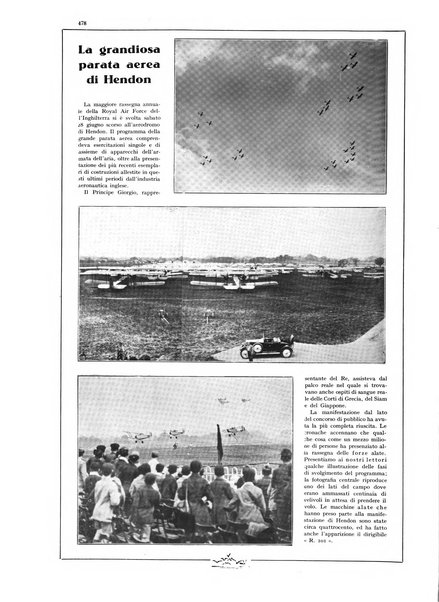 L'aeronautica rivista mensile internazionale illustrata