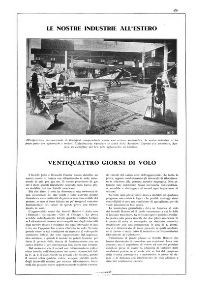 L'aeronautica rivista mensile internazionale illustrata