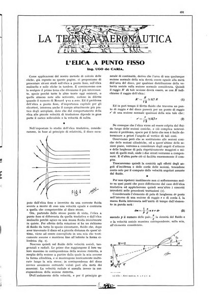 L'aeronautica rivista mensile internazionale illustrata