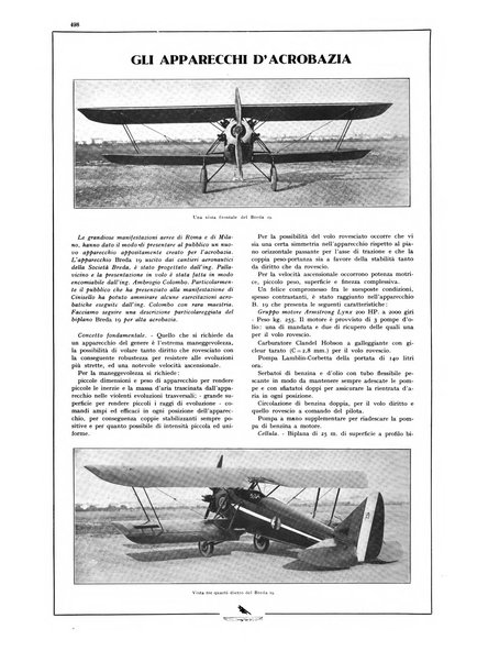 L'aeronautica rivista mensile internazionale illustrata