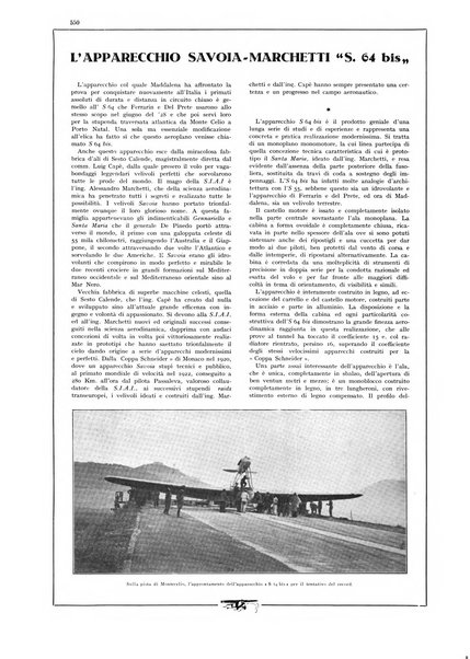 L'aeronautica rivista mensile internazionale illustrata