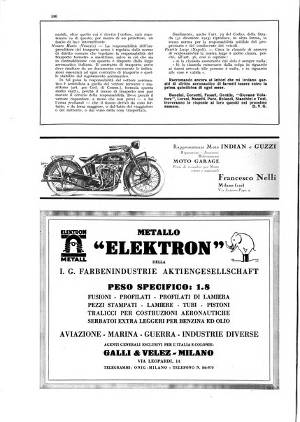 L'aeronautica rivista mensile internazionale illustrata