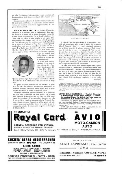 L'aeronautica rivista mensile internazionale illustrata