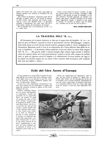 L'aeronautica rivista mensile internazionale illustrata