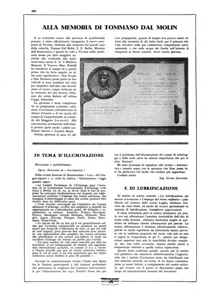 L'aeronautica rivista mensile internazionale illustrata