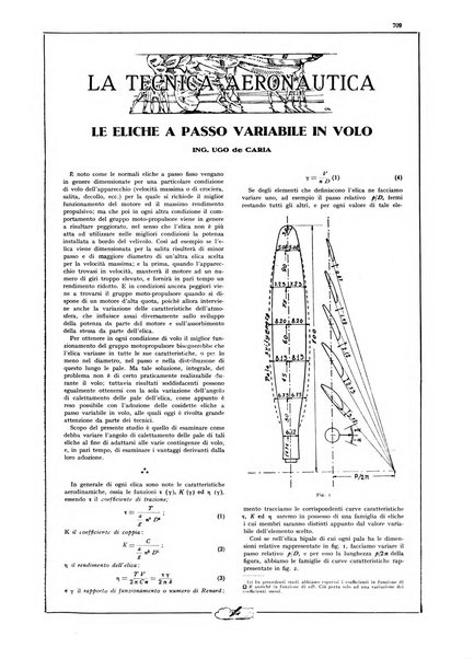 L'aeronautica rivista mensile internazionale illustrata