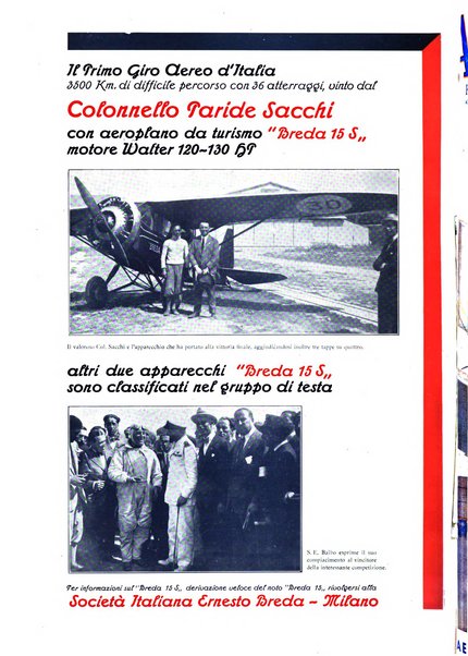 L'aeronautica rivista mensile internazionale illustrata