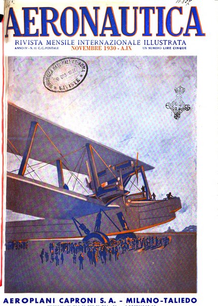 L'aeronautica rivista mensile internazionale illustrata