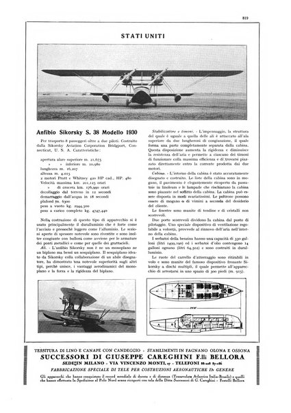 L'aeronautica rivista mensile internazionale illustrata