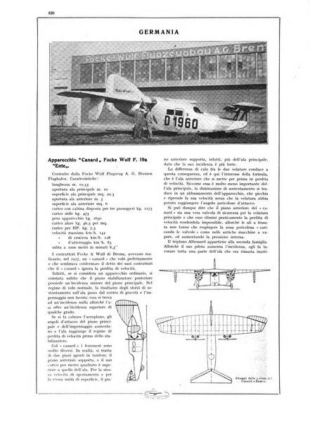 L'aeronautica rivista mensile internazionale illustrata