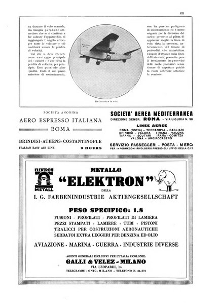 L'aeronautica rivista mensile internazionale illustrata