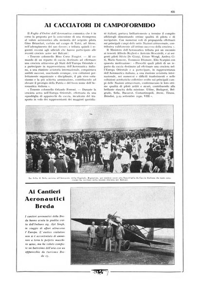 L'aeronautica rivista mensile internazionale illustrata