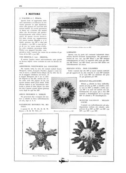 L'aeronautica rivista mensile internazionale illustrata