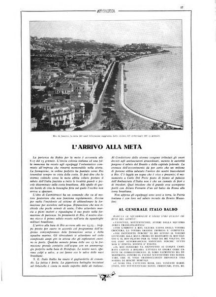 L'aeronautica rivista mensile internazionale illustrata