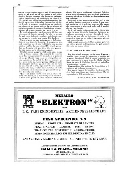 L'aeronautica rivista mensile internazionale illustrata