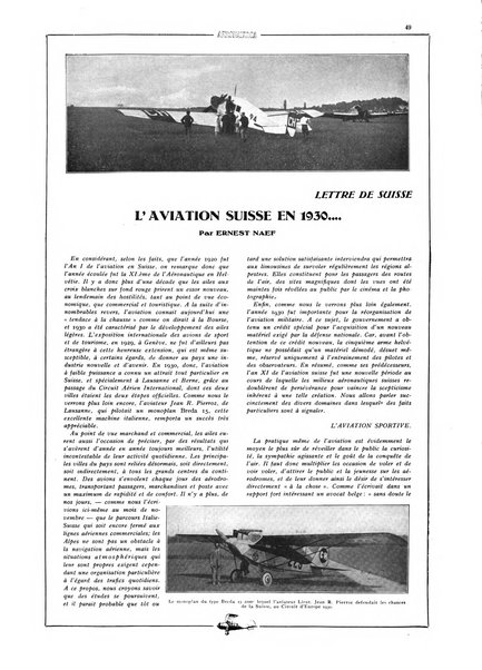 L'aeronautica rivista mensile internazionale illustrata