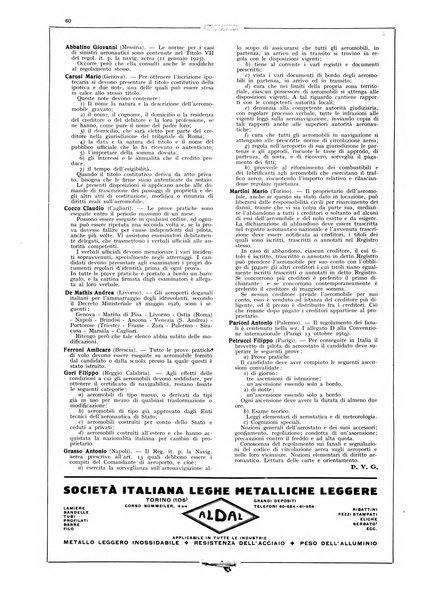 L'aeronautica rivista mensile internazionale illustrata