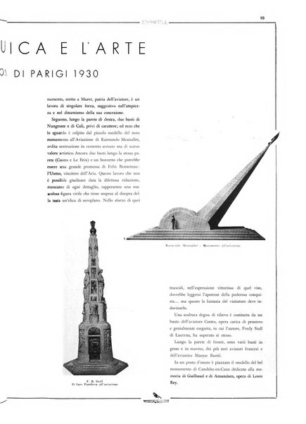 L'aeronautica rivista mensile internazionale illustrata