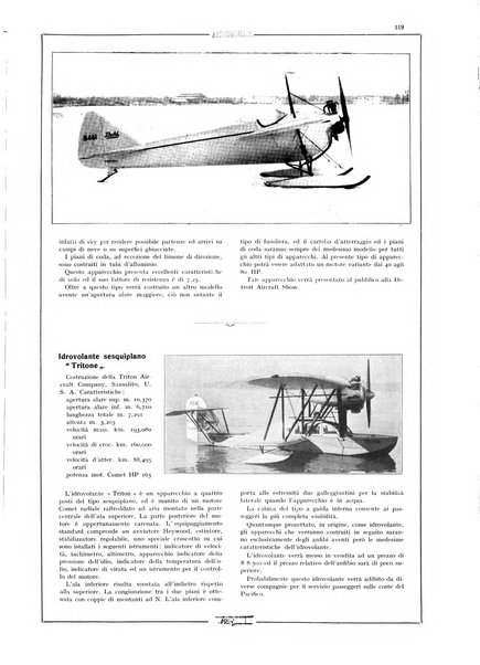 L'aeronautica rivista mensile internazionale illustrata