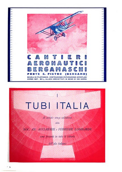 L'aeronautica rivista mensile internazionale illustrata