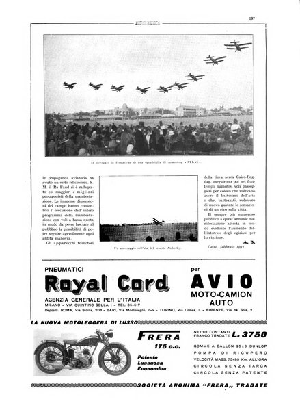 L'aeronautica rivista mensile internazionale illustrata