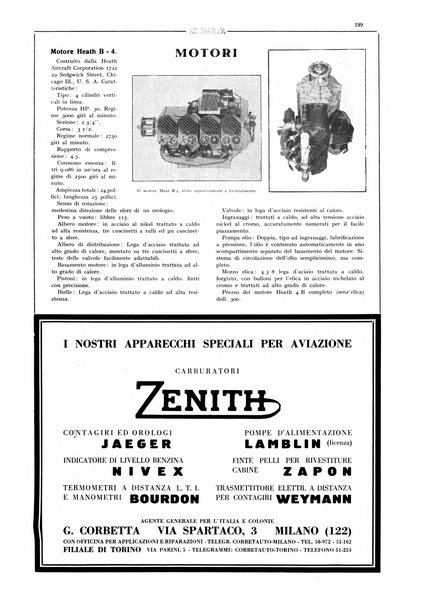 L'aeronautica rivista mensile internazionale illustrata