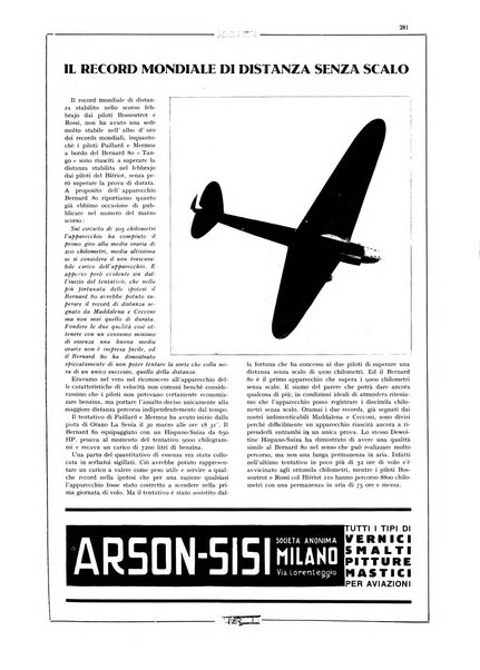 L'aeronautica rivista mensile internazionale illustrata