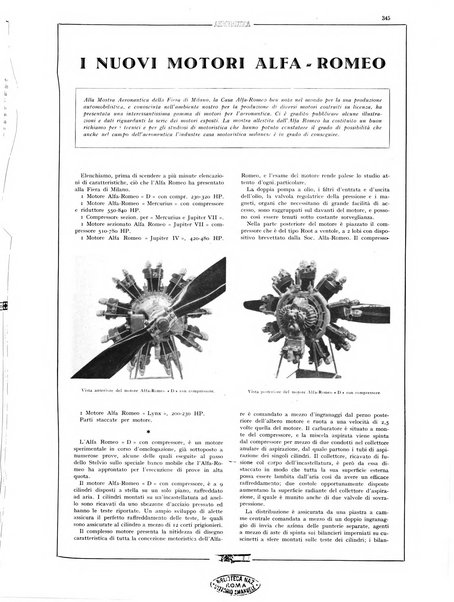 L'aeronautica rivista mensile internazionale illustrata