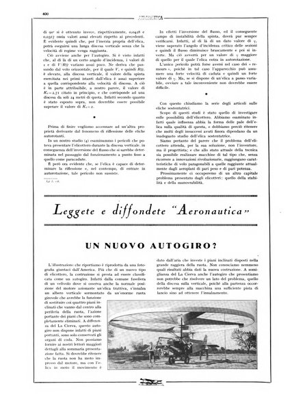 L'aeronautica rivista mensile internazionale illustrata