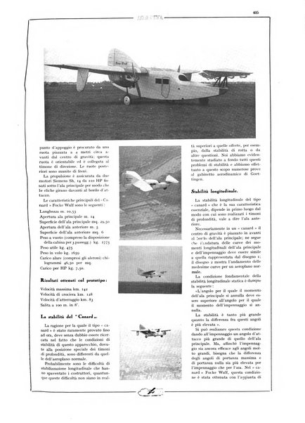 L'aeronautica rivista mensile internazionale illustrata