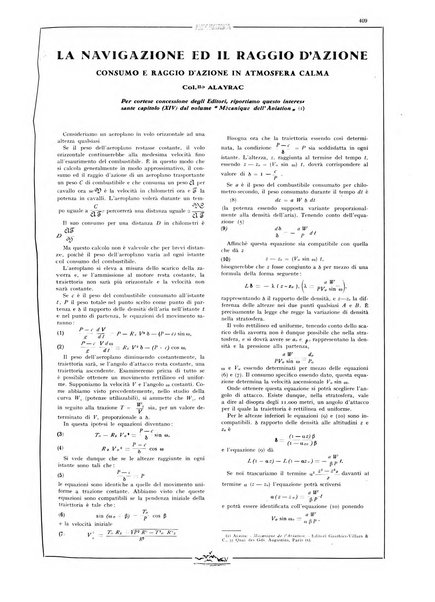 L'aeronautica rivista mensile internazionale illustrata