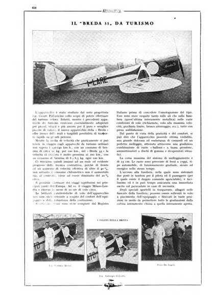 L'aeronautica rivista mensile internazionale illustrata