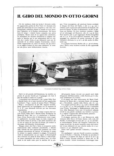 L'aeronautica rivista mensile internazionale illustrata