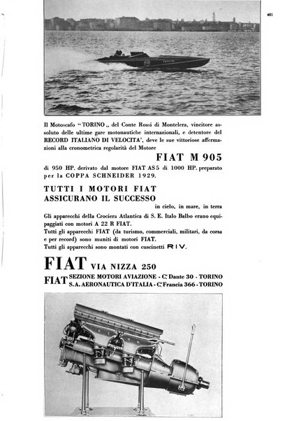 L'aeronautica rivista mensile internazionale illustrata