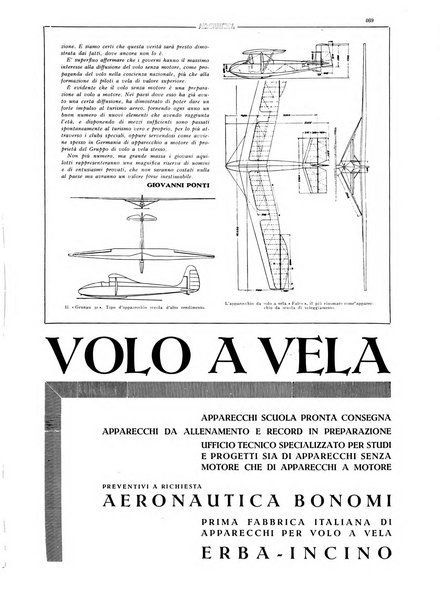 L'aeronautica rivista mensile internazionale illustrata