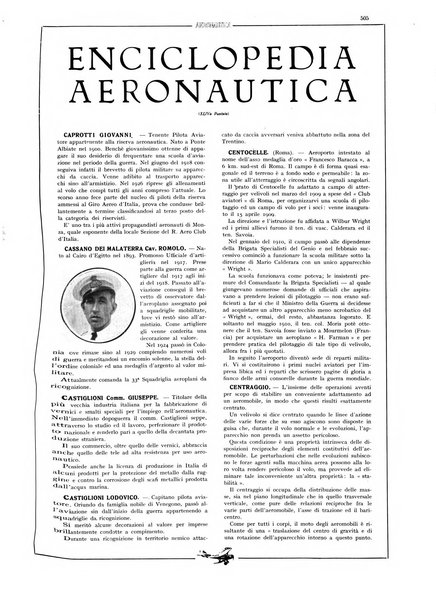 L'aeronautica rivista mensile internazionale illustrata