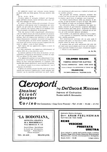 L'aeronautica rivista mensile internazionale illustrata