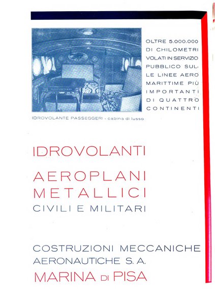 L'aeronautica rivista mensile internazionale illustrata