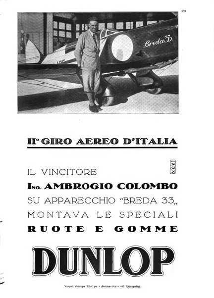 L'aeronautica rivista mensile internazionale illustrata