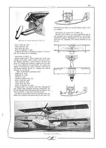 L'aeronautica rivista mensile internazionale illustrata