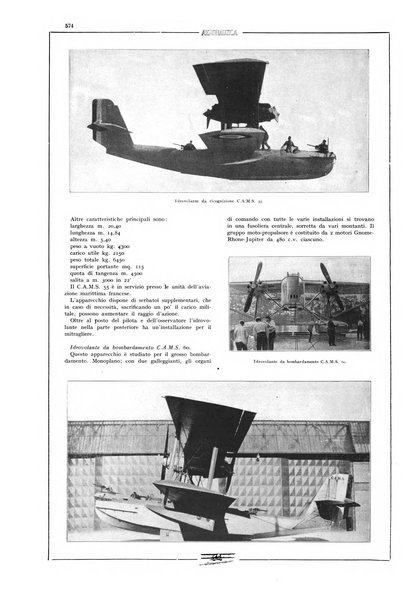 L'aeronautica rivista mensile internazionale illustrata