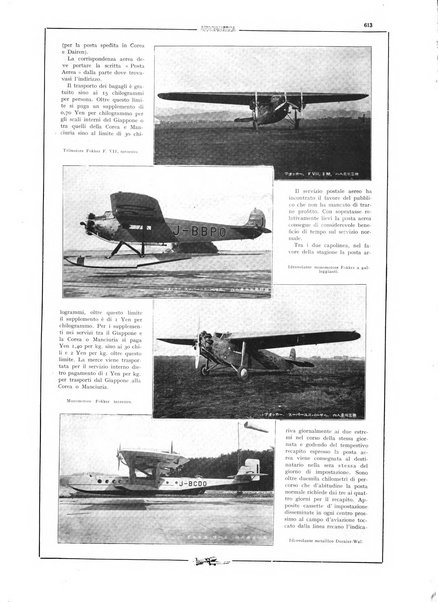 L'aeronautica rivista mensile internazionale illustrata