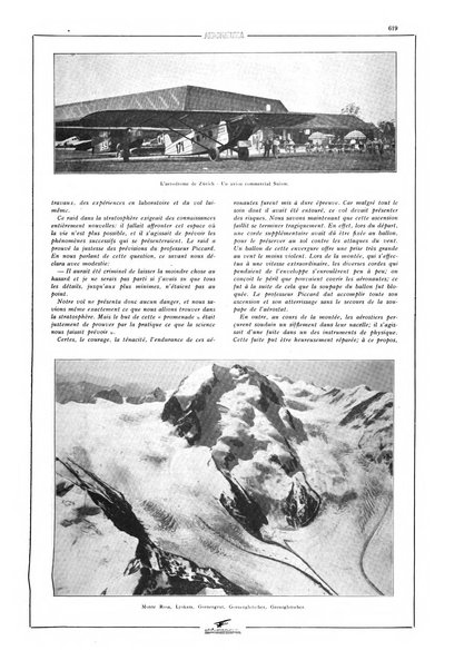 L'aeronautica rivista mensile internazionale illustrata