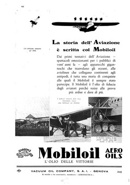 L'aeronautica rivista mensile internazionale illustrata