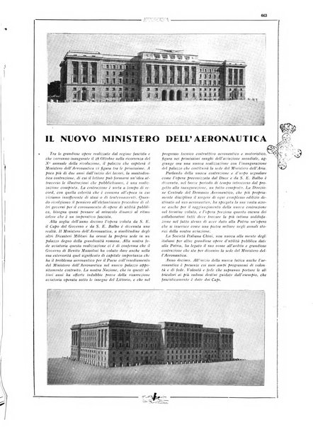 L'aeronautica rivista mensile internazionale illustrata