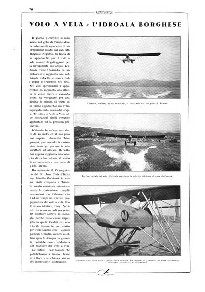 L'aeronautica rivista mensile internazionale illustrata