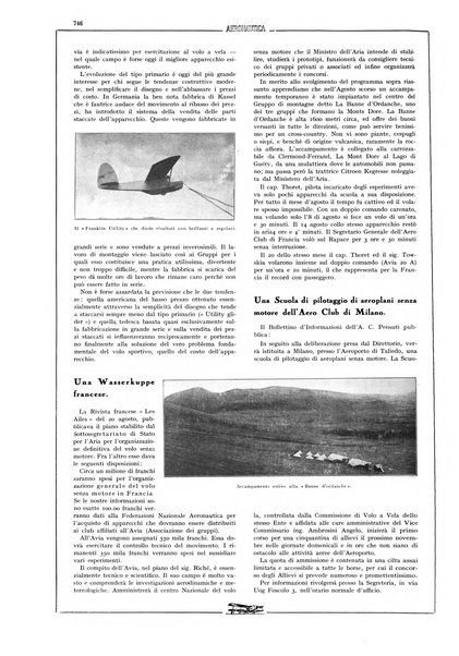 L'aeronautica rivista mensile internazionale illustrata